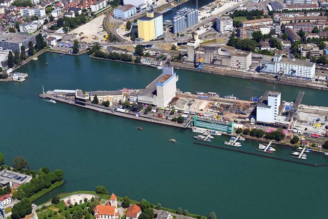 Im Dreilndereck soll eine neue Brcke gebaut werden.  | Foto: Erich Meyer