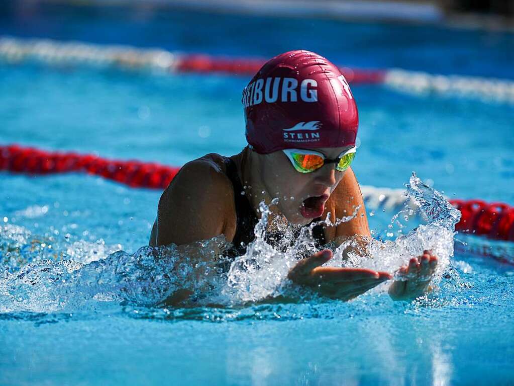 Sophia Klawitter (SG Regio Freiburg) ber  50 m Brust