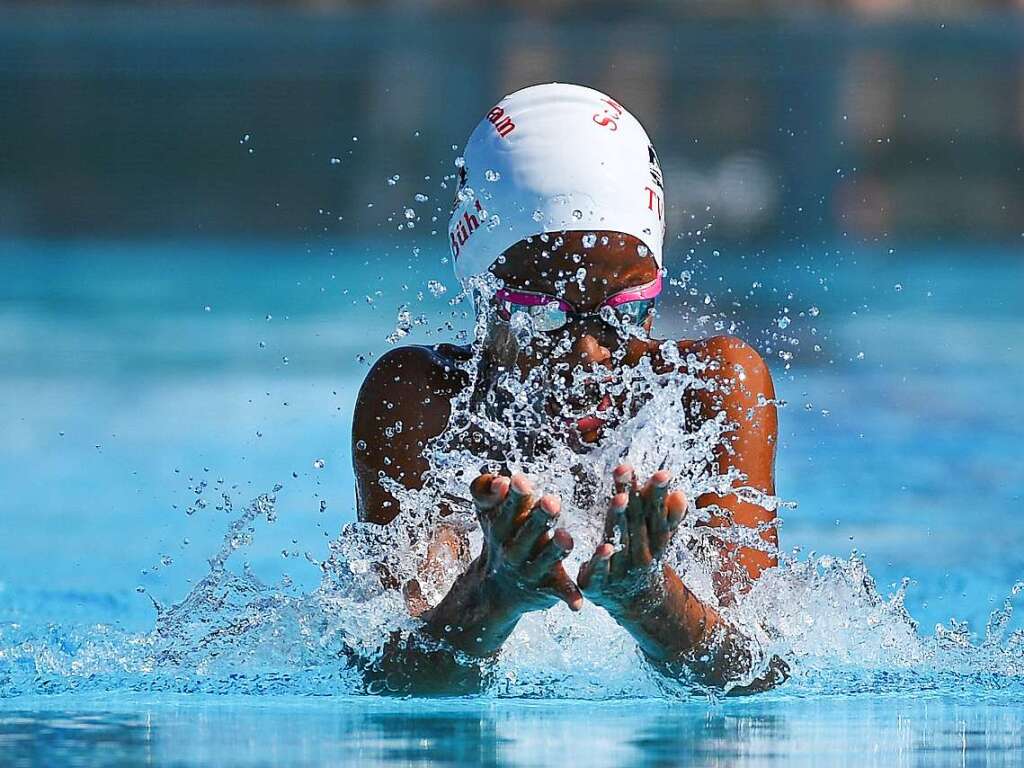 Die badische Schwimm-Meisterschaft in Rheinfelden