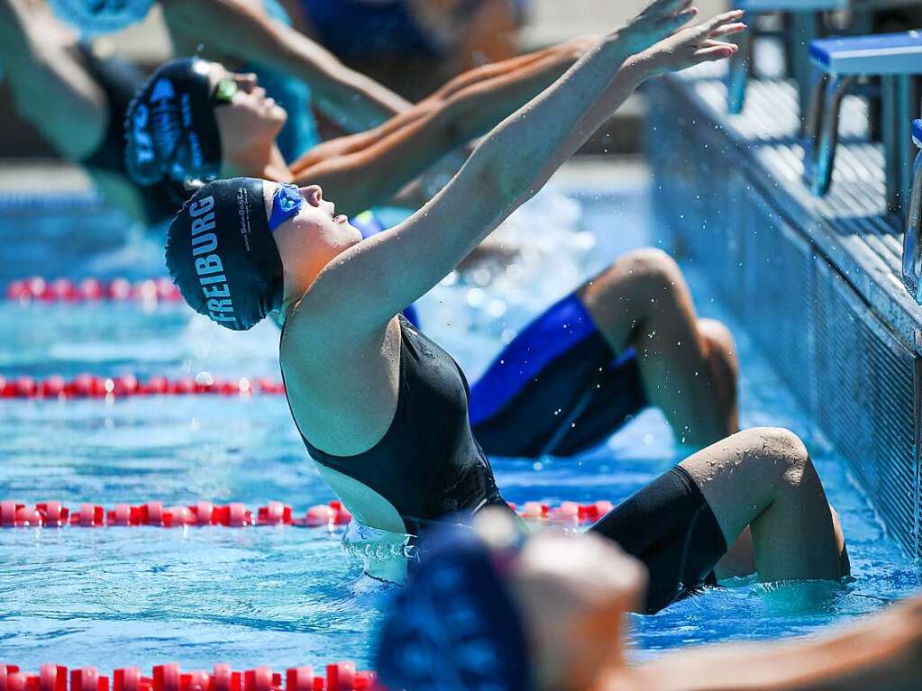 Die badische Schwimm-Meisterschaft in Rheinfelden