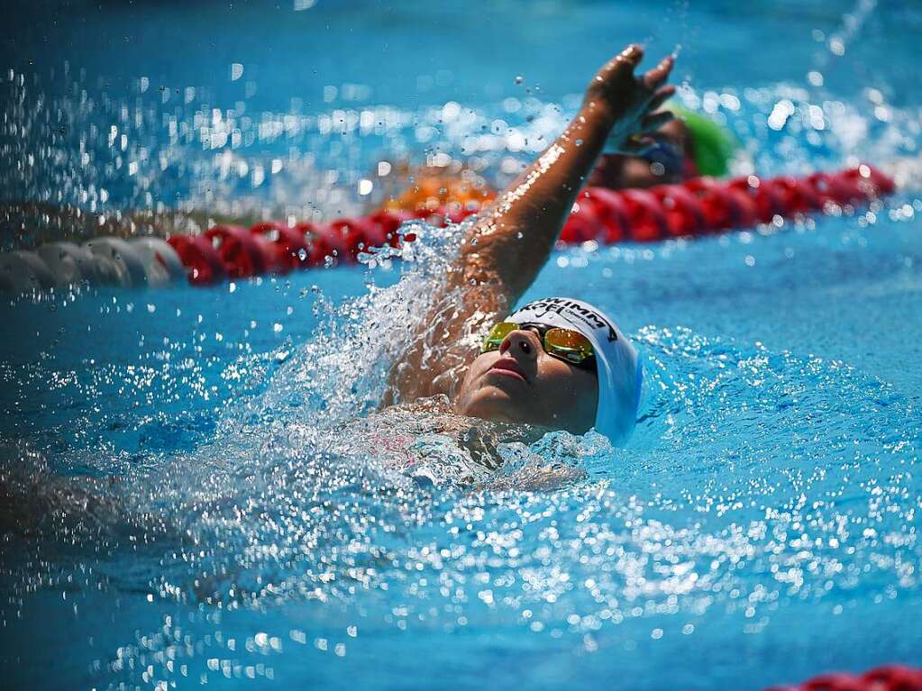 Mathilda Schssler (SG Regio Freiburg) ber die  100 m Rcken