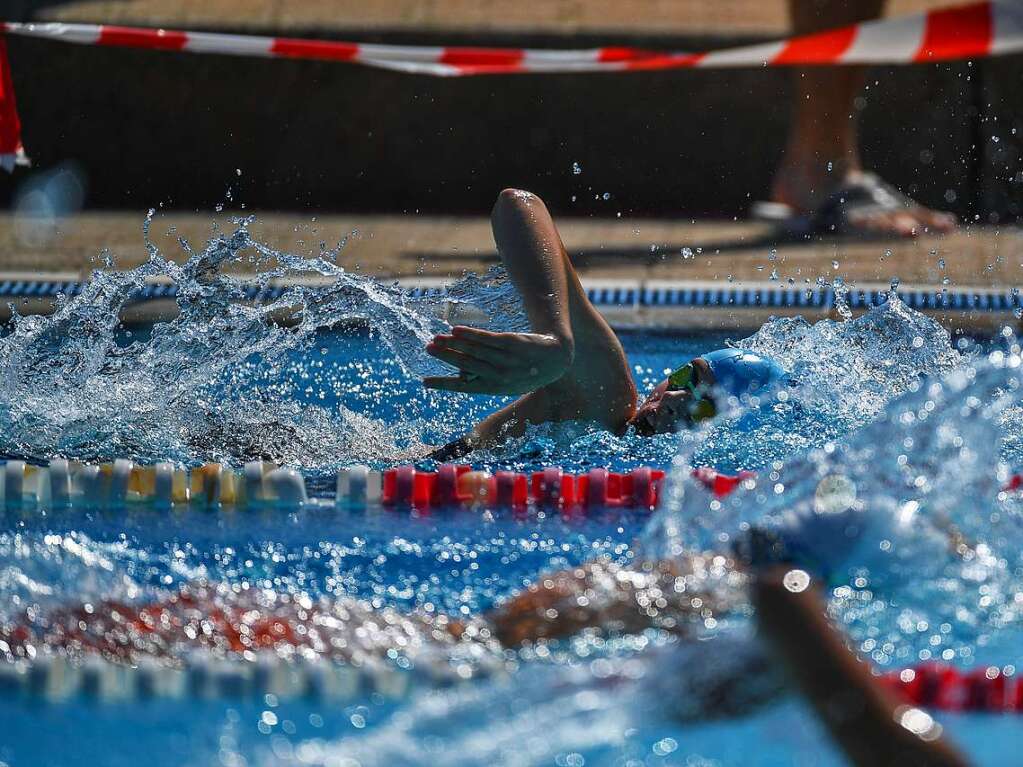 Die badische Schwimm-Meisterschaft in Rheinfelden