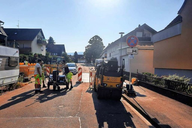 Jngst war der Verkehr an der Lindenst...r vier Monate dann komplett gesperrt.  | Foto: Andrea Steinhart