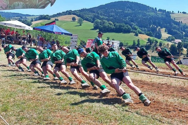 Die Dietenbach-Tauzieher gewannen in der Landesliga.  | Foto: Max Schuler