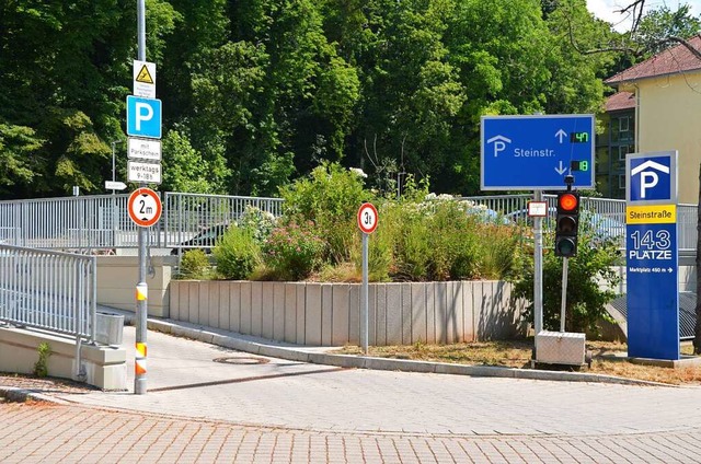 Wenn hier die Ampel auch Rot zeigt, da...latz Ende des Monats geschlossen wird.  | Foto: Michael Strter