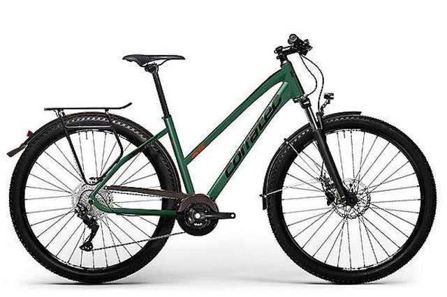 Mit Gepcktrger: Mountaincrossbike von Corratec  | Foto: BIKESportWorld