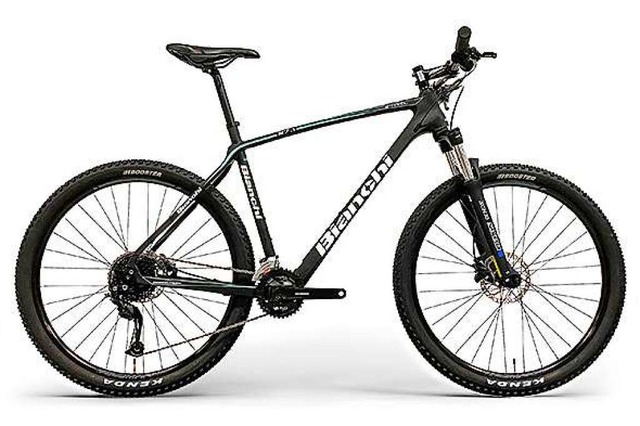 Rahmen und Lenker aus Carbon: Mountainbike &#8222;Ethanol&#8220; von Bianchi  | Foto: BIKESportWorld