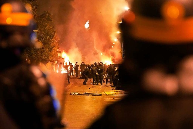 Unruhen in Frankreich  | Foto: Christophe Ena (dpa)