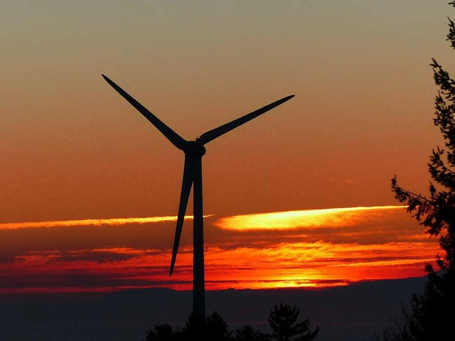 Der  geplante Blauen-Windpark   sorgt in Malsburg-Marzell fr Debatten.  | Foto: Bernd Tacke