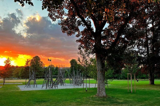 Der Name des neuen Stadtparks lste in...Gemeindeversammlung  Diskussionen aus.  | Foto: Valentin Zumsteg