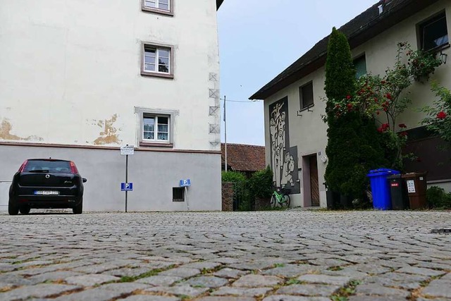 Das Haus Dietz (rechts) ist ebenso umworben wie der Hallwyler Hof (links).   | Foto: Florian Schmieder