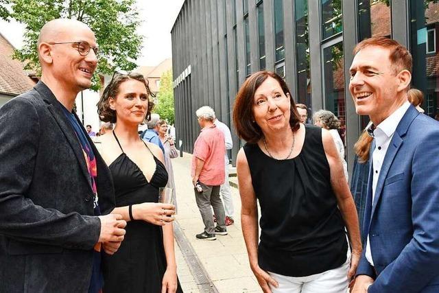 Fotos: Erffnungsfeier des Stimmenfestivals in Lrrach