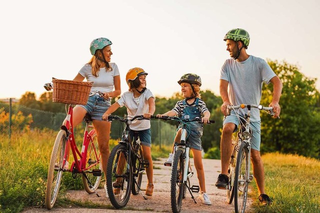 Eine Fahrradtour mit der Familie macht insbesondere im Sommer Spa.  | Foto: feliks szewczyk