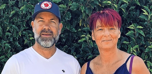 Boris Moraweck und Dagmar Bauer sind beide Polizisten.  | Foto: Privat