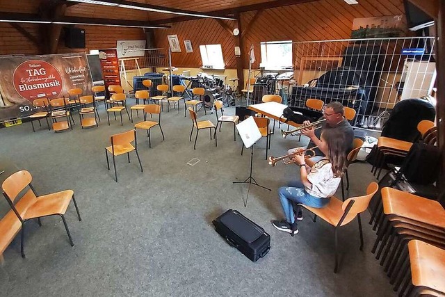 Die 36 Jahre lange Zeit der Proben im ...gschule liegt, neigt sich dem Ende zu.  | Foto: Peter Stellmach