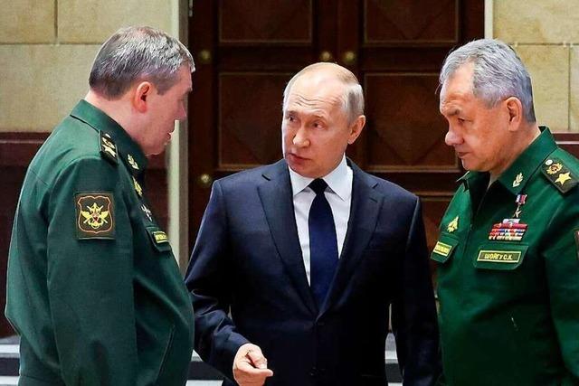 Geht der Kreml gegen seine Generale vor?