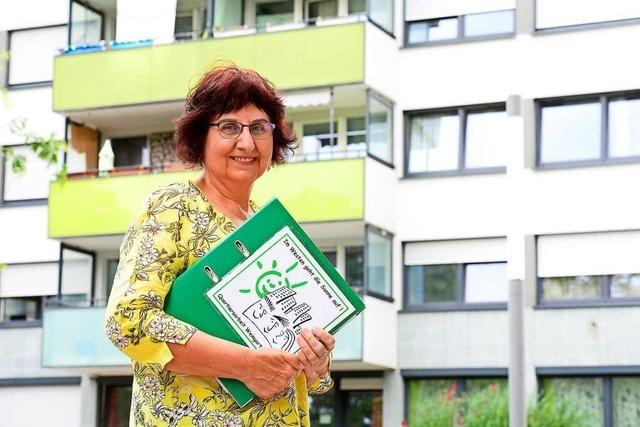 Christel Werb hat als Quartiersarbeiterin in Freiburg-Weingarten viel bewegt