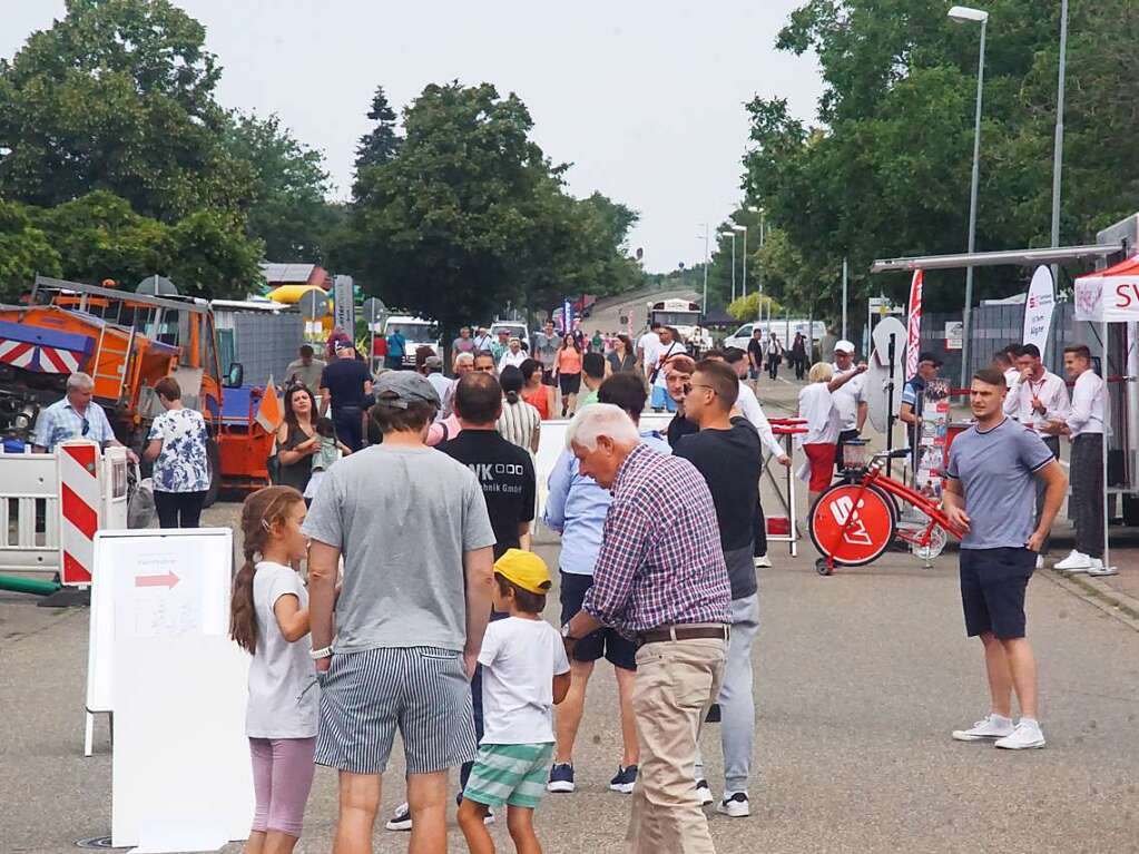 Am Wochenende zeigte sich Kenzingen vielfltig. Gewerbe und Kultur prsentierten sich den zahlreichen Gste auf Einladung der Handels- und Gewerbevereinigung.