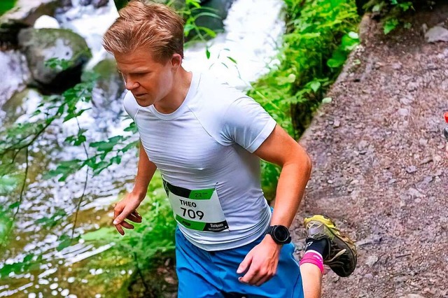 Theo Fehrenbach gewinnt wie im Vorjahr den Halbmarathon.  | Foto: Wolfgang Scheu