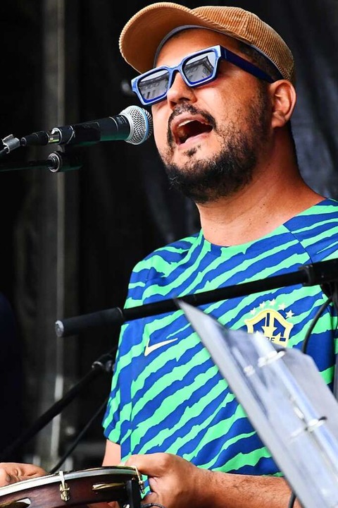 Coletivo  Raizes do Samba spielte brasilianische Musik.  | Foto: Barbara Ruda