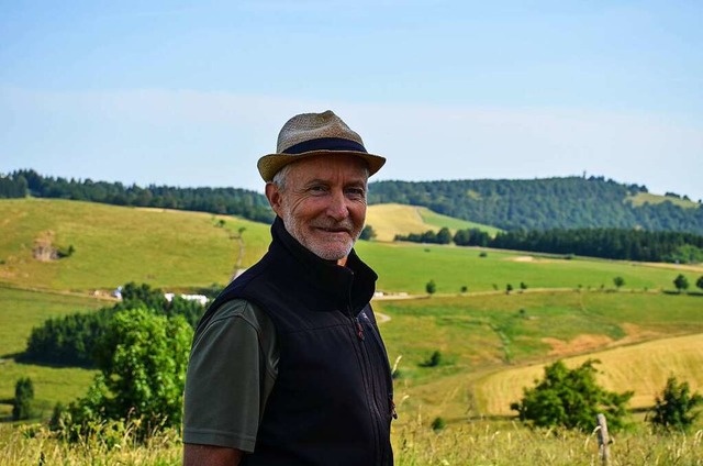 Revierfrster Claudio Rhmer-Litzmann ...eine Arbeit wird immer umfangreicher.   | Foto: Gabriele Hennicke