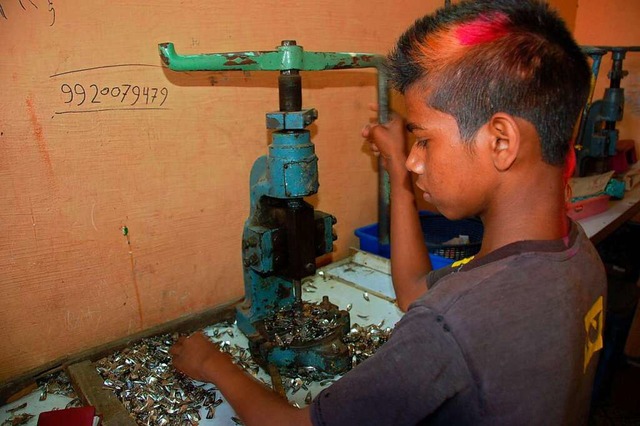 Kinderarbeit in Indien: Der Verlust vo... ist fr die Jugendlichen ein Problem.  | Foto: Andrea Steinhart