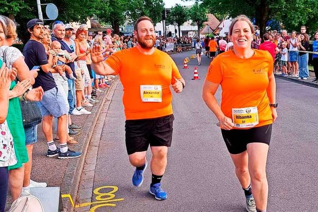 Alexander Gengenbach mit TuS-Ottenheim-Trainerin Ribanna Klauschies.  | Foto: privat