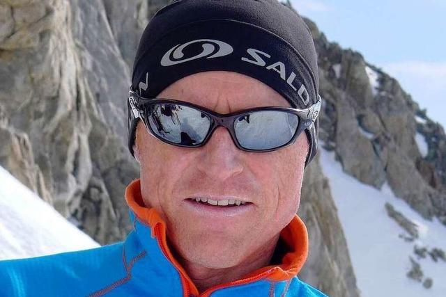 Richard Stihler auf dem Weg zum Mount Everest