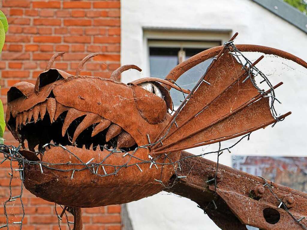 Viel zu entdecken gab es beim Rundgang durch die Ausstellungsorte und Ateliers am Wochenende in Riegel.