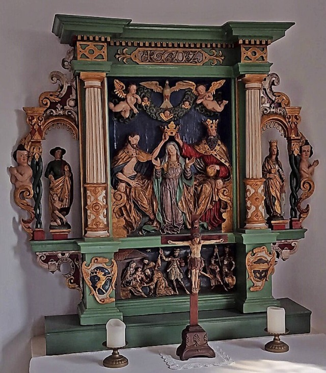 Renaissance-Schnitz-Altar von 1602  | Foto: Irene Matzarakis
