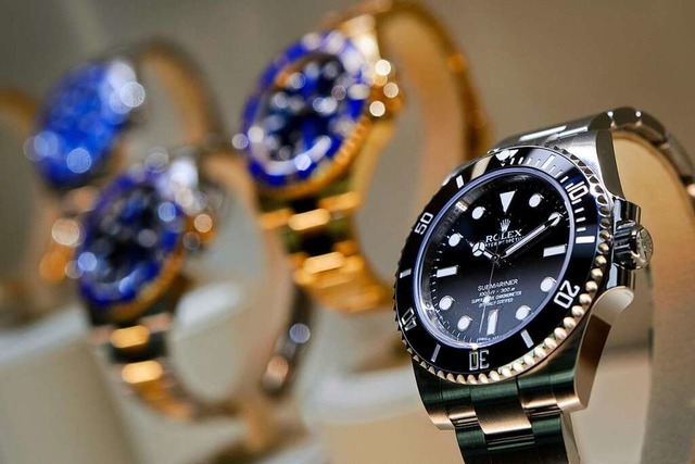 Rolex ist eine der bekanntesten und teuersten Uhrenmarken der Welt.  | Foto: FABRICE COFFRINI