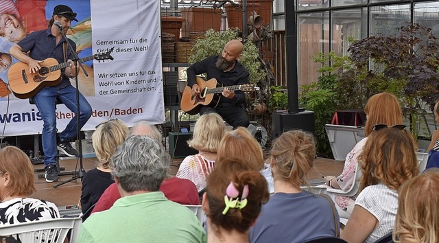 Das Singer/Songwriter-Duo Ullmann &amp; Rehmann im Gewchshaus  | Foto: Horatio Gollin