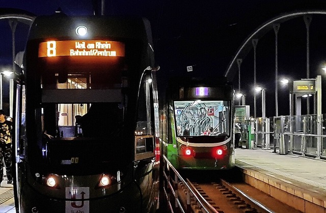 Auch die Verlngerung der Tram 8 knnt...eitende Schienenprojekte profitieren.   | Foto: Hannes Lauber