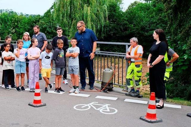 Lahrer Grundschler haben sich fr mehr Sicherheit auf dem Schulweg eingesetzt