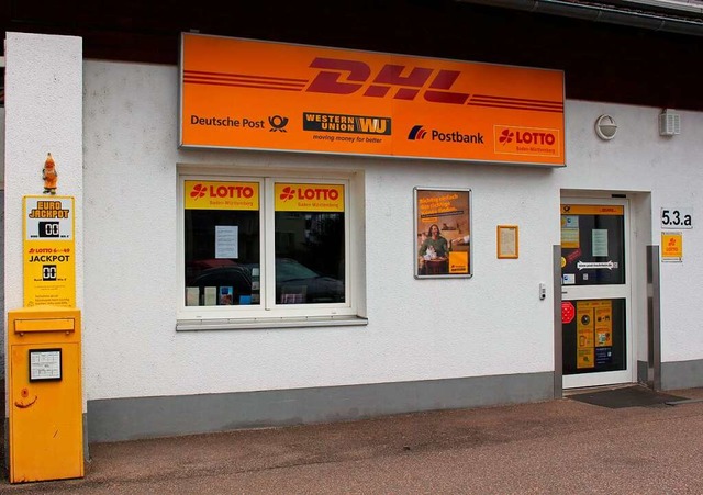 Die Postfiliale in Wehr ist aktuell geschlossen.   | Foto: Marianne Bader