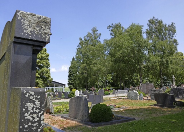 Auf dem Stadtfriedhof Bonndorf finden sich verschiedene Bestattungsformen.   | Foto: StefanLimberger-Andris