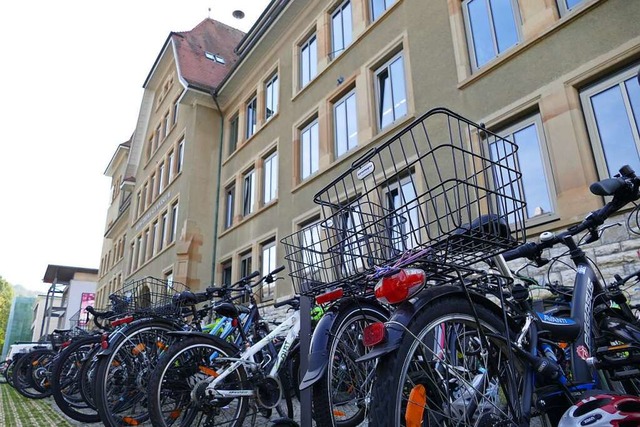 Am Schulcampus Rosenfels in Lrrach d... Schulanmeldungen sind zurckgegangen.  | Foto: Peter Gerigk