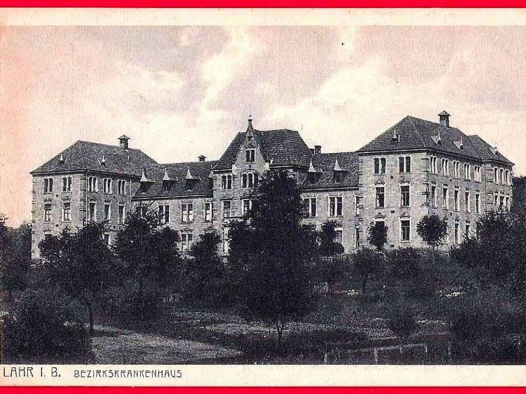 Das alte Bezirkskrankenhaus (1904)