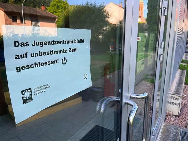 Wann das Jugendzentrum in Zell wieder ffnen wird, ist noch vllig unklar.  | Foto: Sarah Trinler