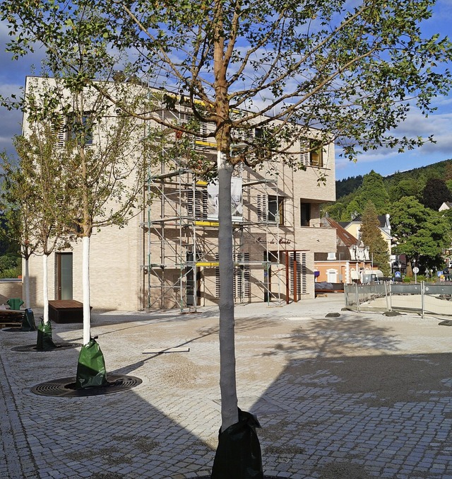Luisenstrae Ost und Zllinplatz  in Badenweiler erhalten eine neue Gestalt.  | Foto: Silke Hartenstein