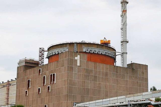 Nervenkrieg um ukrainisches Atomkraftwerk Saporischschja
