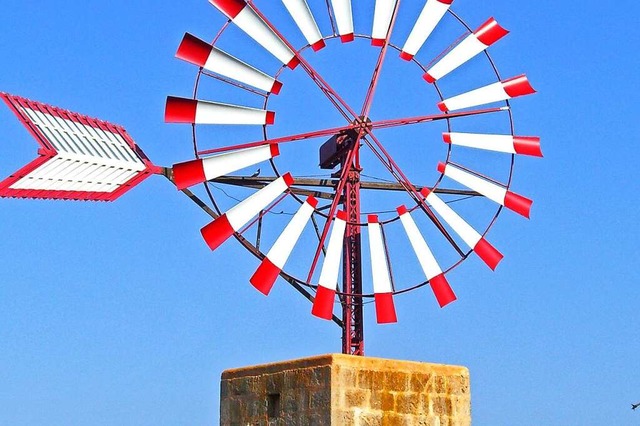 Mallorca ist die Insel der Windmhlen ...indgeneratoren gibt es dort aber kaum.  | Foto: Claudia Buchmann