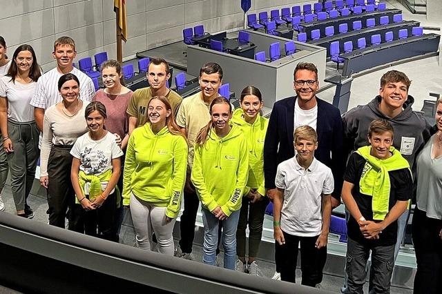 Jugendgemeinderat besucht den Bundestag
