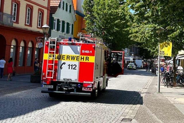 Offenburger Feuerwehr muss zu drei Einsätzen in der Stadt ausrücken