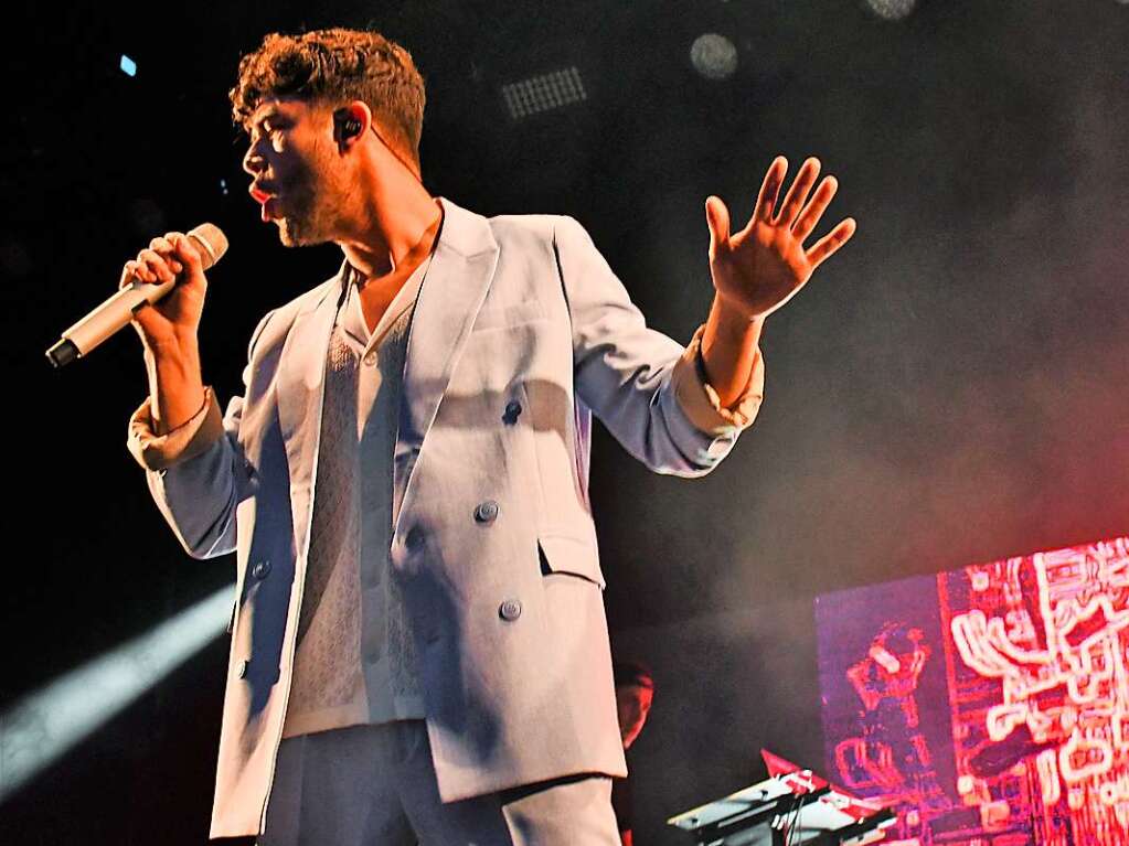 Impressionen vom Stimmenkonzert mit To Athena und Luca Hnni auf dem Domplatz in Arlesheim