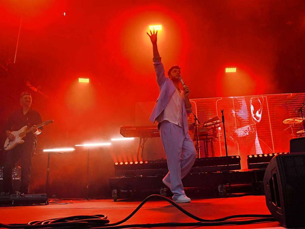 Impressionen vom Stimmenkonzert mit To Athena und Luca Hnni auf dem Domplatz in Arlesheim