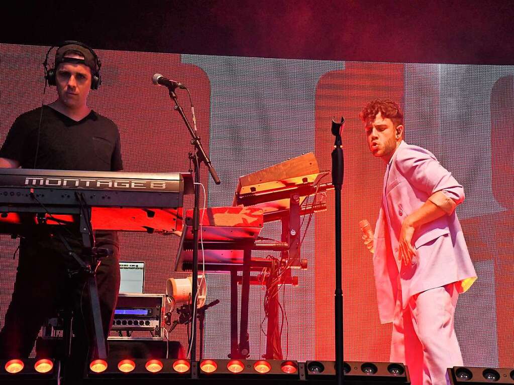 Impressionen vom Stimmenkonzert mit To Athena und Luca Hnni auf dem Domplatz in Arlesheim