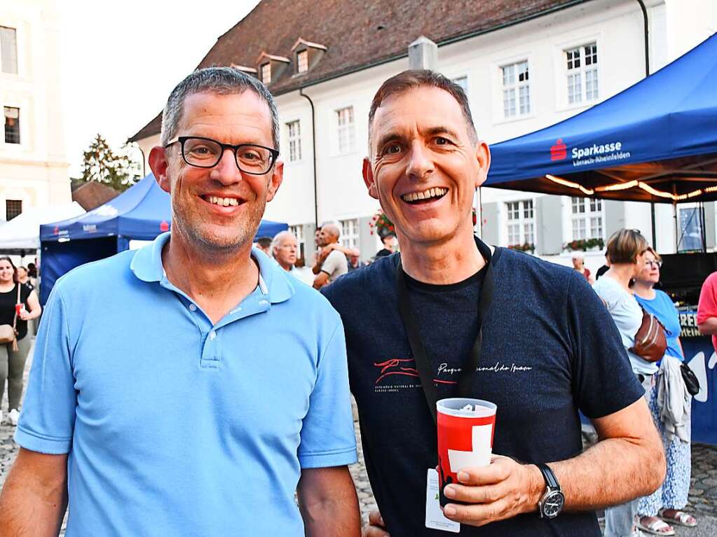 Impressionen vom Stimmenkonzert mit To Athena und Luca Hnni auf dem Domplatz in Arlesheim