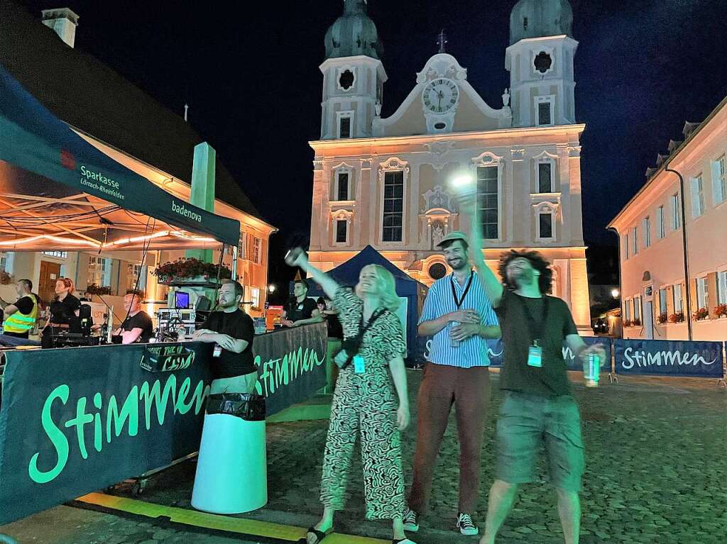 Impressionen vom Stimmenkonzert mit To Athena und Luca Hnni auf dem Domplatz in Arlesheim