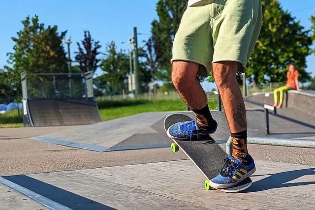 David Duijkers beim Nose Manual, einem... mit drei Jahren auf einem Skateboard.  | Foto: David Pister